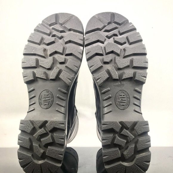 Haix AirPower P7 9” Tactical GoreTex Black Leather Boots + Brand New Insoles - Picture 11 of 15